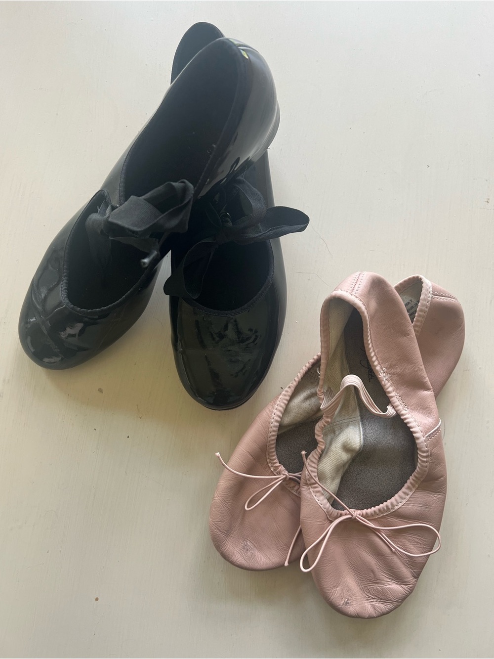 BUNDLE Dance Shoes - Tap & Ballet Size 7